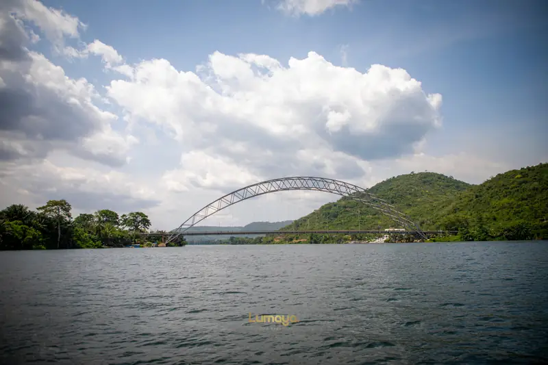 The bridge across the Volta