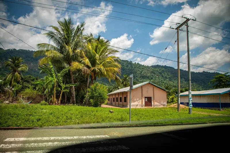 Green country, on the way east