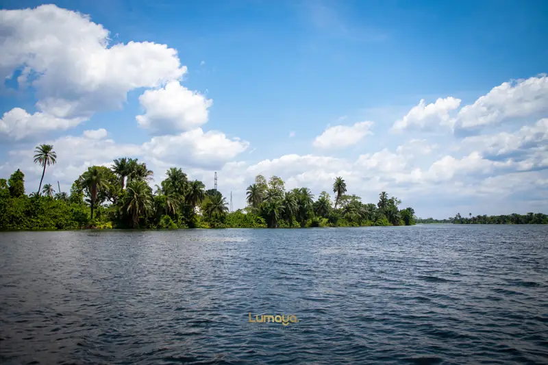 Open water, and the weather coming